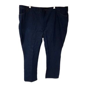 Wrangler Mens 60x32 Boot Cut Regular Fit Dark Wash Heavyweight USA Jeans 70s NWT